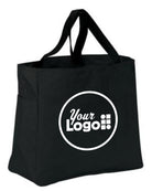 Port Authority Essential Custom Tote Bag, color: Black