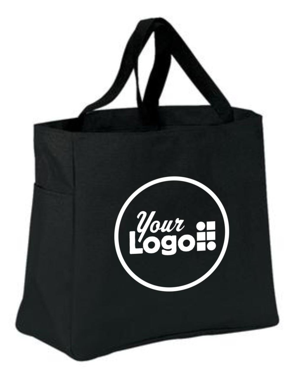 Essential Tote Custom Bag, color: Black
