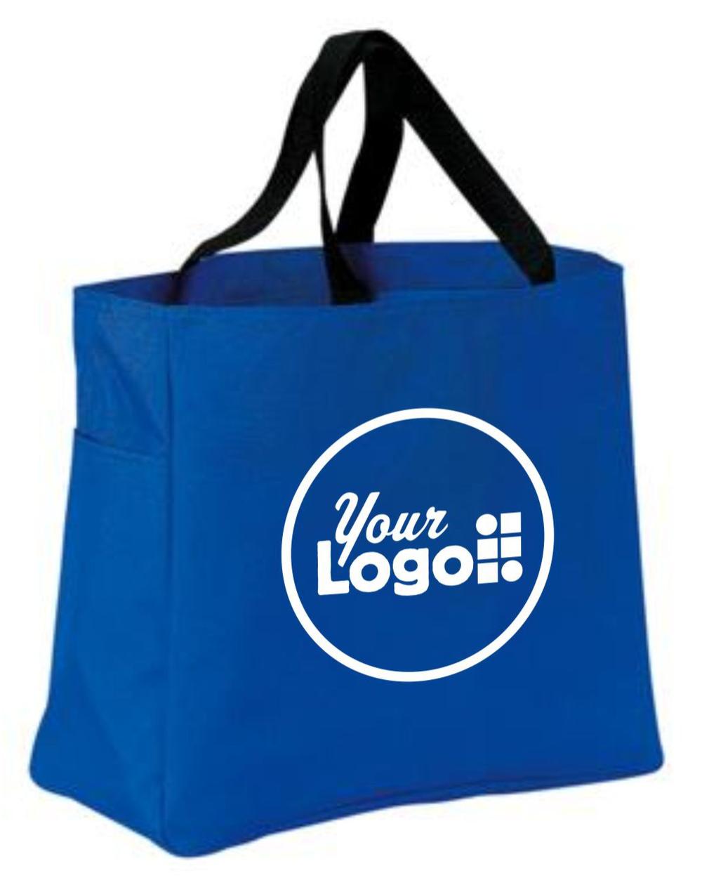 Essential Tote Custom Bag, color: Royal
