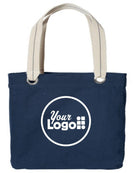 Port Authority Allie Custom Tote Bag, color: Navy