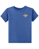 BELLA-CANVAS S/S Triblend Syria's New Eagle T-Shirt, color: Blue Triblend
