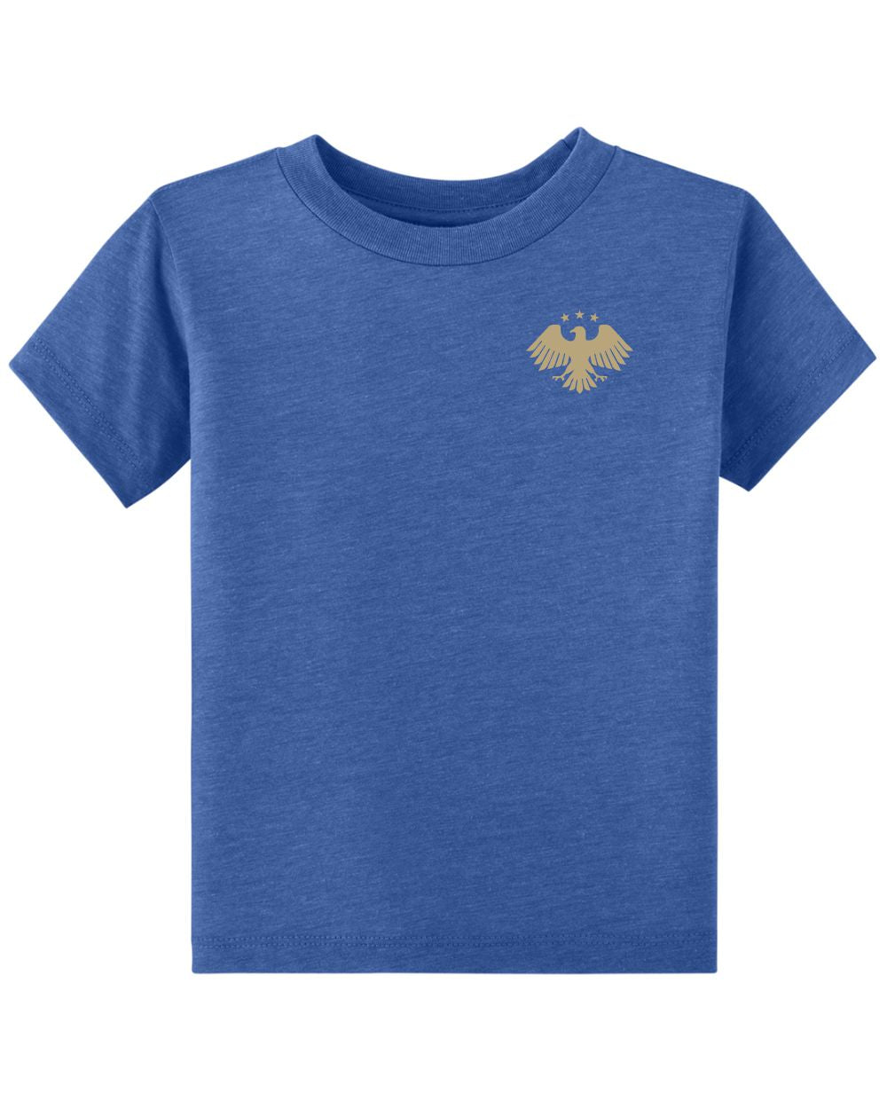 BELLA-CANVAS S/S Triblend Syria's New Eagle T-Shirt, color: Blue Triblend