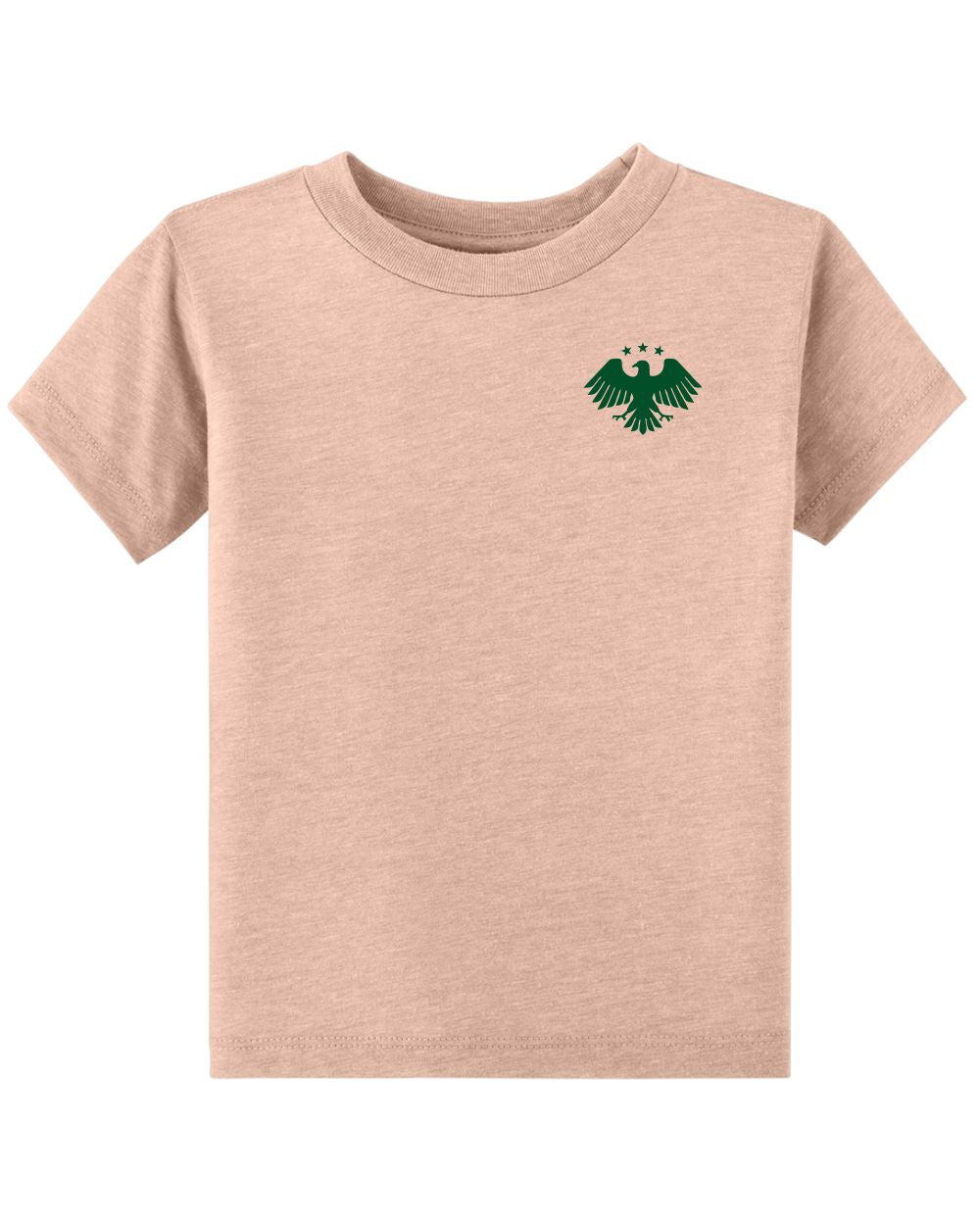 BELLA-CANVAS S/S Triblend Syria's New Eagle T-Shirt, color: Peach Triblend