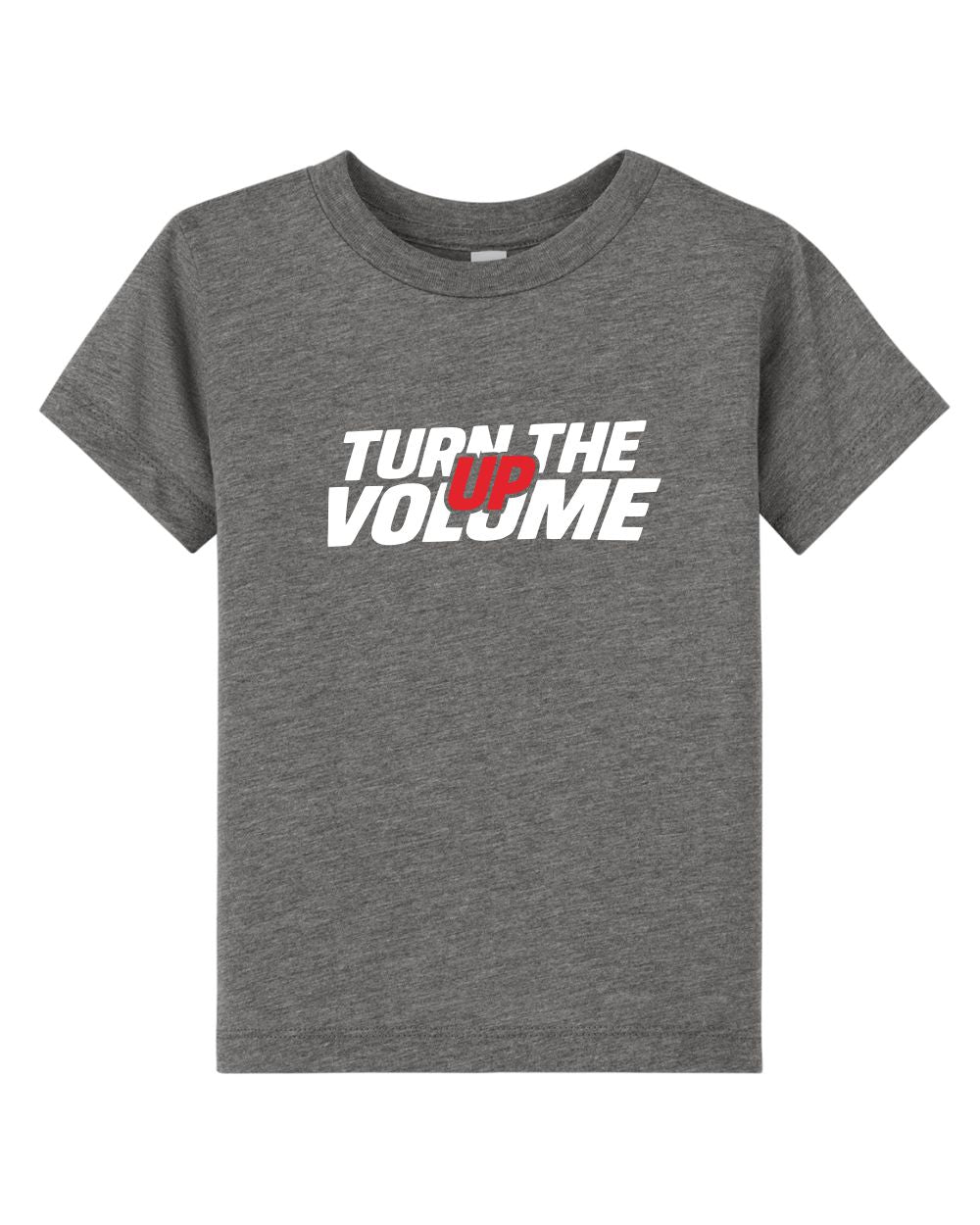 BELLA-CANVAS S/S Triblend Turn The Volume Up T-Shirt, color: Grey Triblend