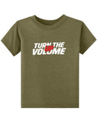 BELLA-CANVAS S/S Triblend Turn The Volume Up T-Shirt, color: Olive Triblend