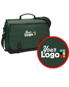 Port Authority Messenger-II 15-inch Custom Laptop Bag, color: Forest Green