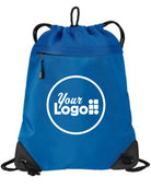 Port Authority Cinch Custom Bag, color: Snorkel Blue