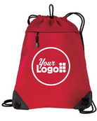 Port Authority Cinch Custom Bag, color: Chili Red