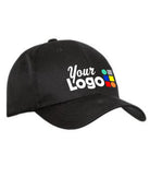 Port Authority Fine Twill Custom Cap, color: Black