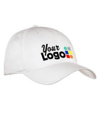 Port Authority Fine Twill Custom Cap, color: White