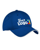 Port Authority DryZone Custom Cap, color: Royal/White