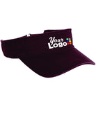 Port Authority Fashion II Custom Visor, color: Maroon