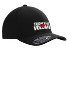 Port Authority MeshBack FlexFit Turn The Volume Up Cap, color: Black