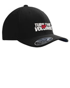Port Authority MeshBack FlexFit Turn The Volume Up Cap, color: Black