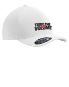 Port Authority MeshBack FlexFit Turn The Volume Up Cap, color: White