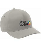 Port Authority FlexFit Delta Custom Cap, color: Silver