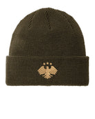 Port Authority Thermal Knit Cuffed Syria's New Eagle Beanie, color: Olive Green