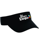 Port Authority Poly Custom Visor, color: Black