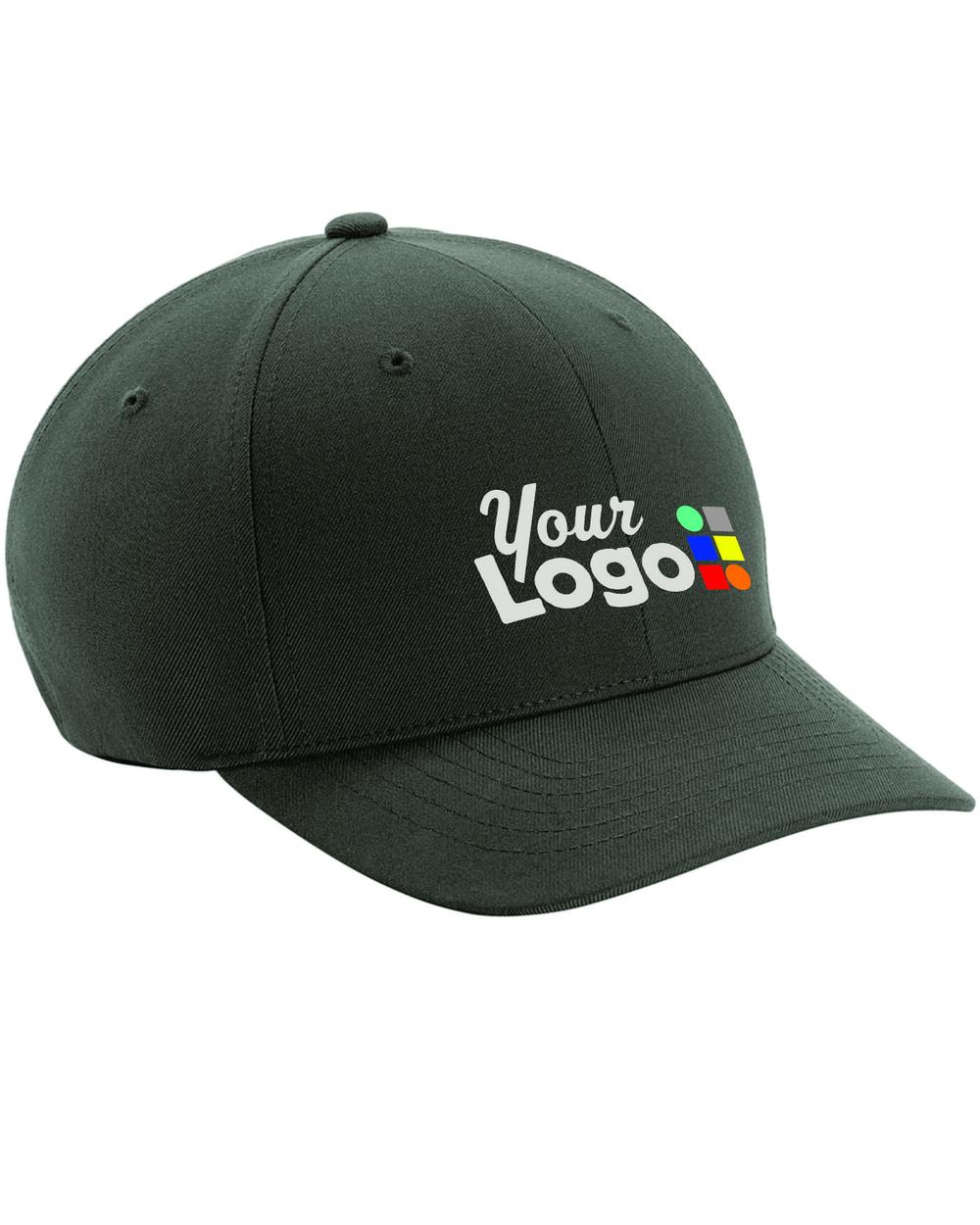 Port Authority Flexfit NU Custom Cap, color: Storm Grey