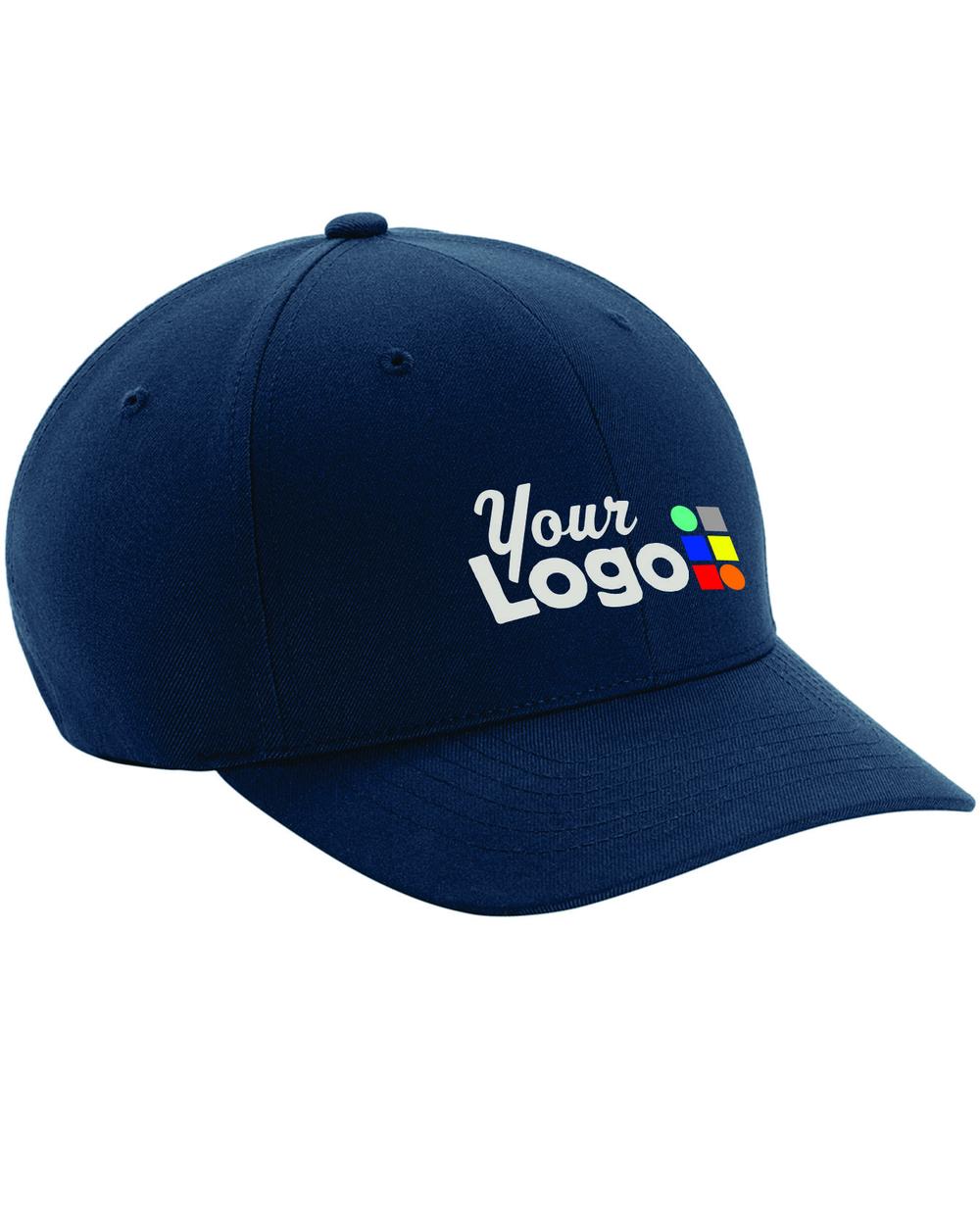 Port Authority Flexfit NU Custom Cap, color: River Blue Navy