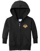 Port & Company Core Fleece Full-Zip Syria's New Eagle Hoodie, color: Jet Black