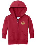 Port & Company Core Fleece Full-Zip Syria's New Eagle Hoodie, color: Red