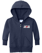 Port & Company Core Fleece Full-Zip Turn The Volume Up Hoodie, color: Navy