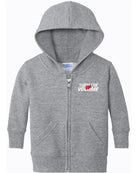 Port & Company Core Fleece Full-Zip Turn The Volume Up Hoodie, color: Athletic Heather