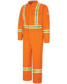 Bulwark CSA Compliant Flame Resistant Coverall, color: Orange
