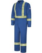 Bulwark CSA Compliant Flame Resistant Coverall, color: Royal Blue