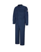 Bulwark Deluxe Nomex IIIA 6 oz Flame Resistant Coverall, color: Navy