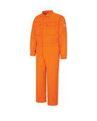 Bulwark Deluxe Nomex IIIA 6 oz Flame Resistant Coverall, color: Orange