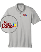 CornerStone S/S Industrial Snag-Proof Pique Custom Golf Shirt, color: Light Grey