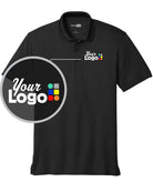 CornerStone S/S Industrial Snag-Proof Pique Custom Golf Shirt, color: Black