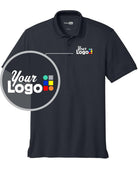 CornerStone S/S Industrial Snag-Proof Pique Custom Golf Shirt, color: Navy