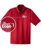 CornerStone S/S Select Snag-Proof Tactical Custom Golf Shirt, color: Red