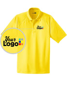 CornerStone S/S Select Snag-Proof Tactical Custom Golf Shirt, color: Yellow