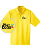 CornerStone S/S Select Snag-Proof Tactical Custom Golf Shirt, color: Yellow