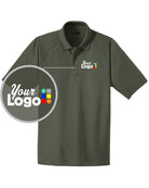 CornerStone S/S Select Snag-Proof Tactical Custom Golf Shirt, color: Tactical Green