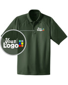 CornerStone S/S Select Snag-Proof Tactical Custom Golf Shirt, color: Dark Green