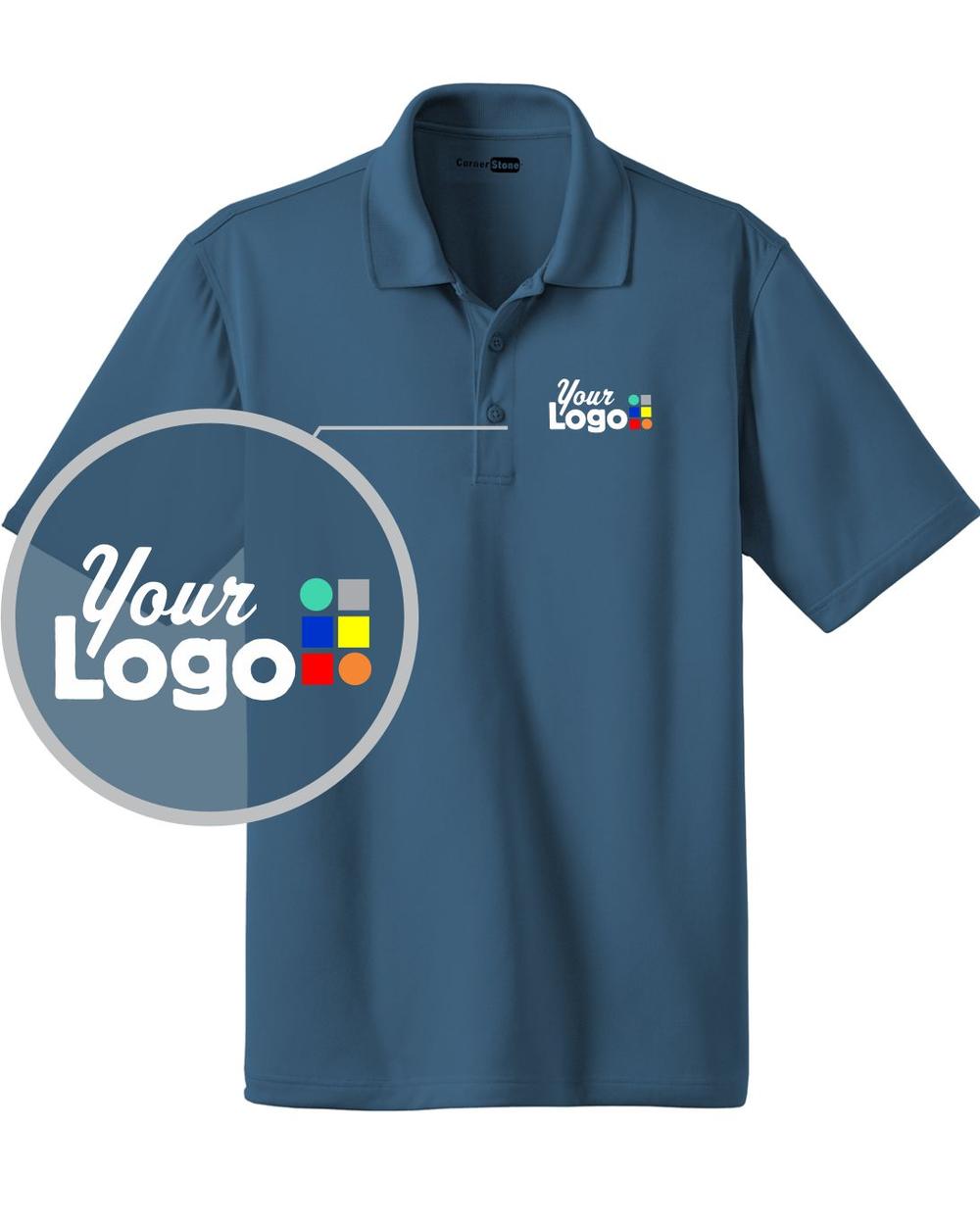 CornerStone S/S Select Snag-Proof Industrial Custom Golf Shirt, color: Regatta Blue