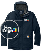 Carhartt Super Dux Insulated Hooded Custom Jacket, color: Navy