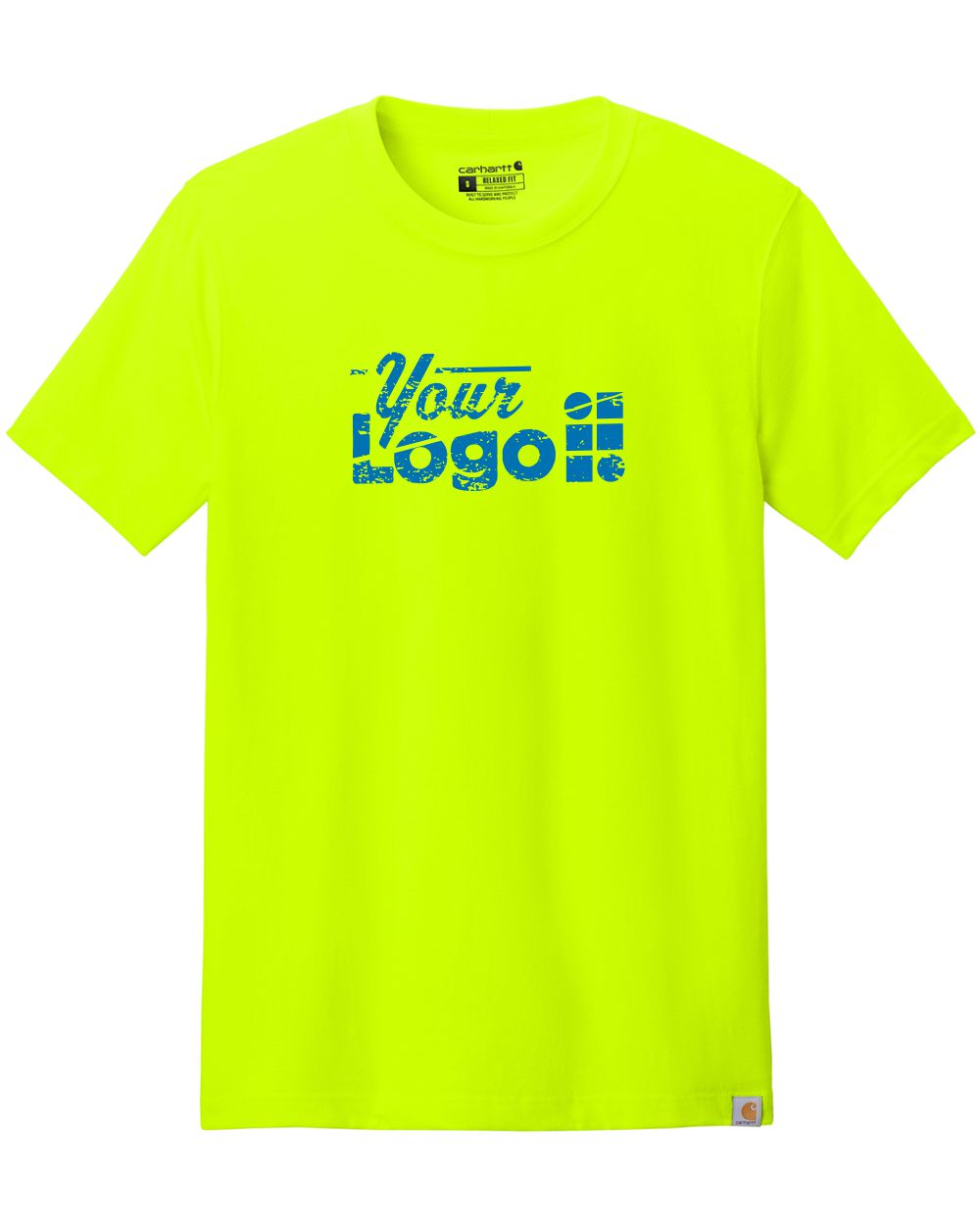 Carhartt S/S Blend Custom T-Shirt, color: Brite Lime