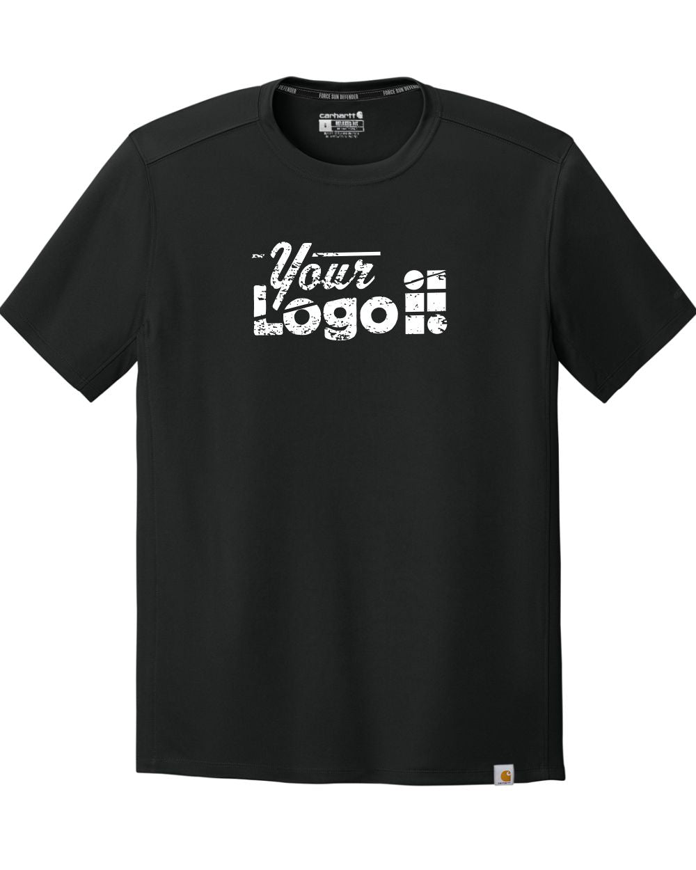 Carhartt S/S Force Sun Defender Custom T-Shirt, color: Black