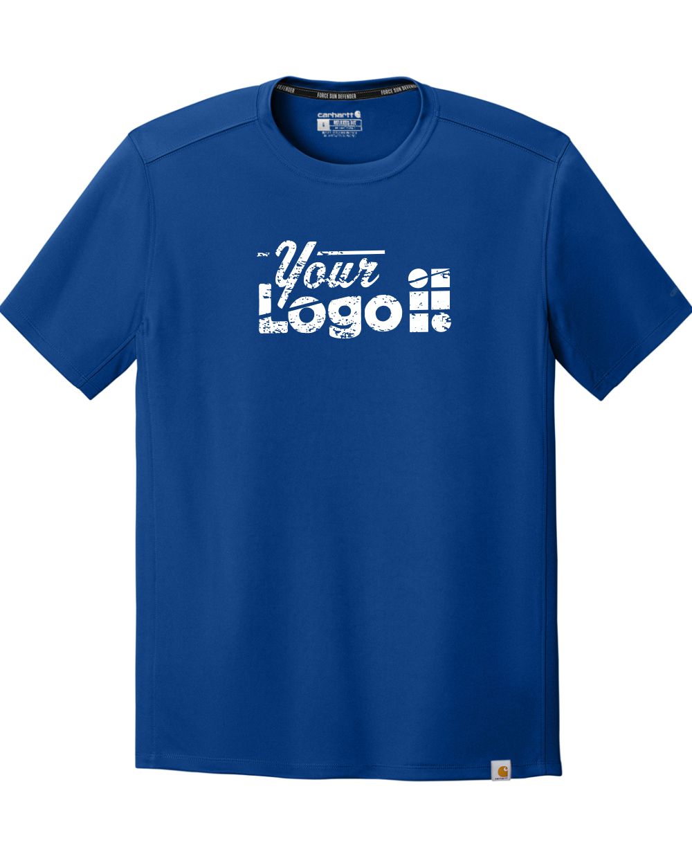 Carhartt S/S Force Sun Defender Custom T-Shirt, color: Royal Glass Blue
