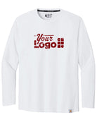 Carhartt L/S Force Sun Defender Custom T-Shirt, color: White