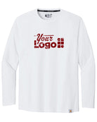 Carhartt L/S Force Sun Defender Custom T-Shirt, color: White