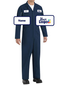 RedKap Action-Back Custom Coverall, color: Navy
