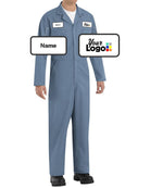 RedKap Action-Back Custom Coverall, color: Postman Blue