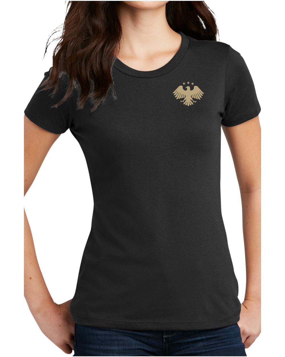 District S/S Perfect Blend Syria's New Eagle T-Shirt, color: Black